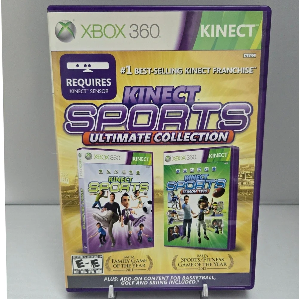 Kinect Sports Ultimate‎ Collection - Xbox 360 - Case Insert & 2 Discs Tested